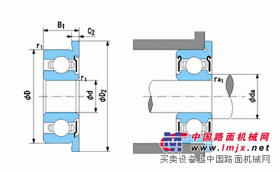 供应FAGBK4020轴承图纸