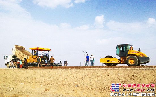 徐工成套道路机械设备助力埃塞俄比亚道路建设