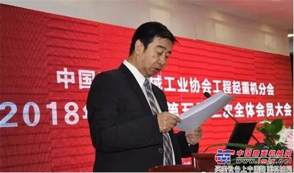 李建友：未来两年，工程起重机市场仍将面临重要机遇期