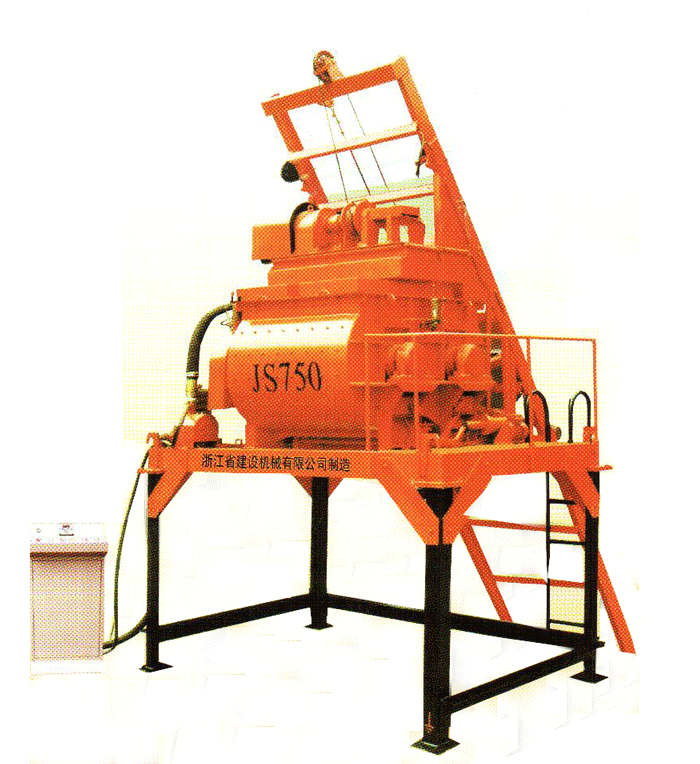 浙江建机 JS500、JS750、JS1000 混凝土搅拌机